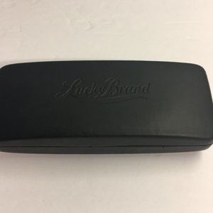 Lucky Brand Black Glasses Case